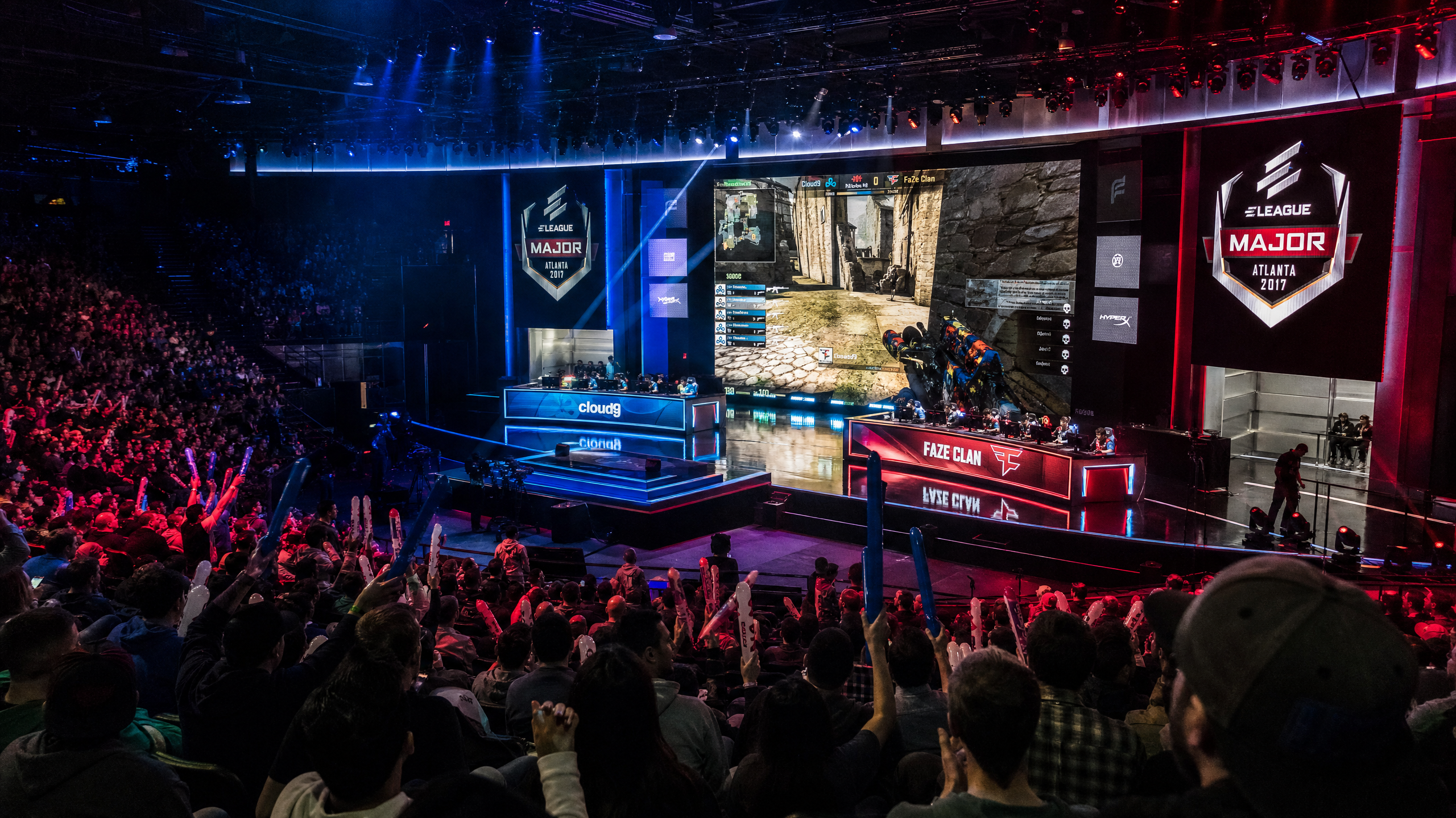Esports tournament arena